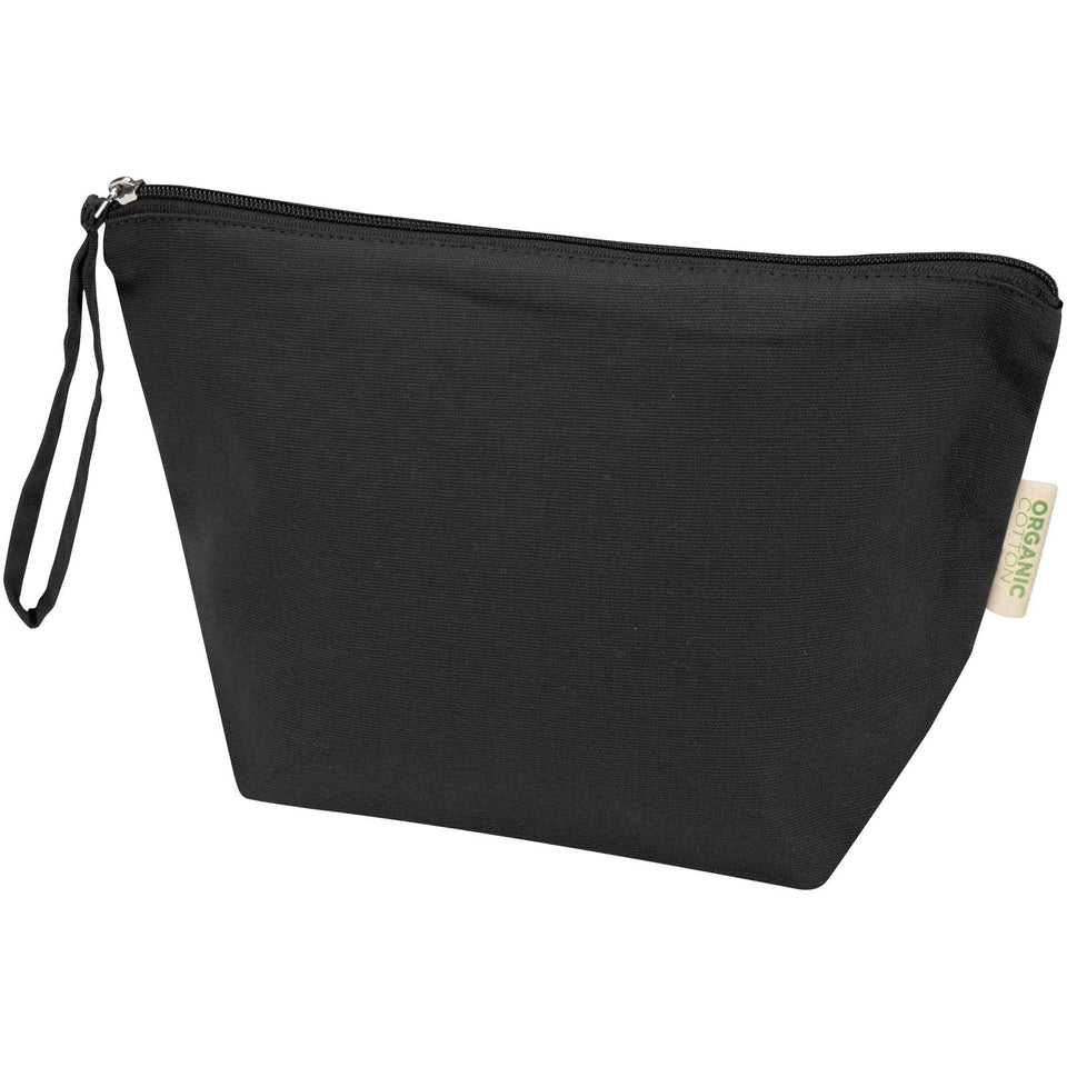 Custodia per accessori grande in tessuto biologico certificato OCS da180 g/m² Odisha - 3L personalizzato con logo - Pubblienne