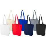 Tote bag in cotone biologico certificato OCS da 270 g/m² Odisha personalizzato con logo - Pubblienne