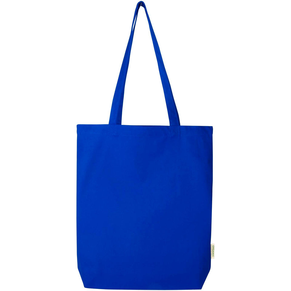 Tote bag in cotone biologico certificato OCS da 270 g/m² Odisha personalizzato con logo - Pubblienne