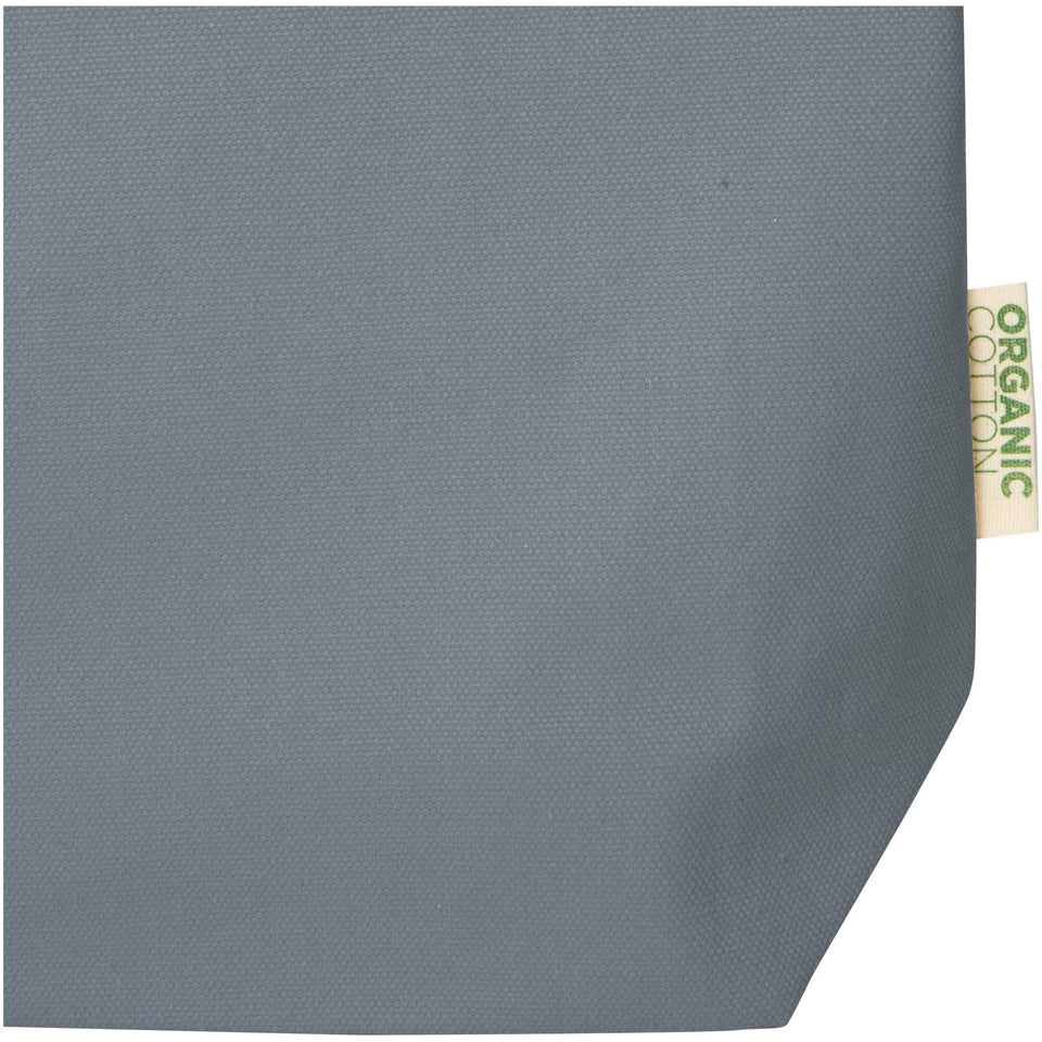 Tote bag in cotone biologico certificato OCS da 270 g/m² Odisha personalizzato con logo - Pubblienne