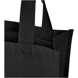 Tote bag mini a soffietto in cotone riciclato certificato GRS da 220 g/m² Odessa - 9L personalizzato con logo - Pubblienne
