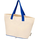Tote bag pieghevole in cotone riciclato certificato GRS da 140 g/m² Sierra - 7L personalizzato con logo - Pubblienne