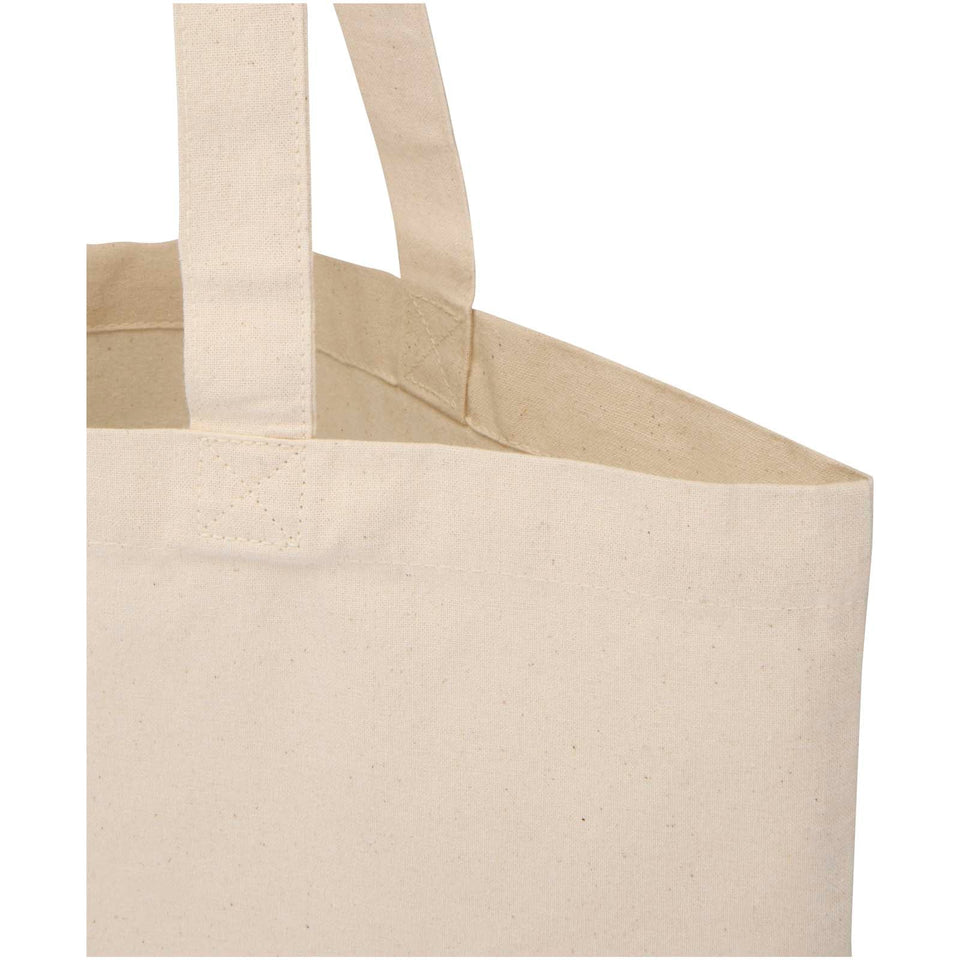 Tote bag in cotone riciclato certificato GRS da 180 g/m² Peru Blend - 7L personalizzato con logo - Pubblienne