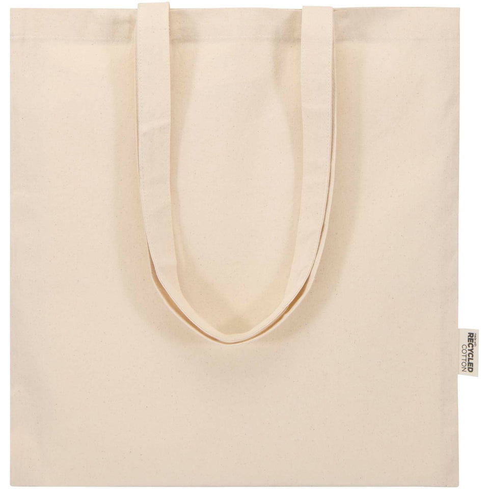 Tote bag in cotone riciclato certificato GRS da 180 g/m² Peru Blend - 7L personalizzato con logo - Pubblienne