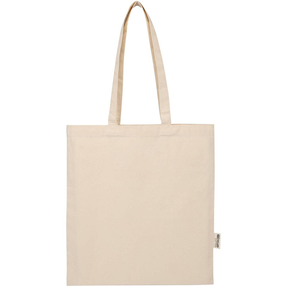 Tote bag in cotone riciclato certificato GRS da 180 g/m² Peru Blend - 7L personalizzato con logo - Pubblienne