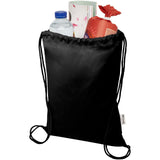 Borsa con cordoncino in materiale riciclato GRS da 180 g/m² Peru Blend - 5L personalizzato con logo - Pubblienne