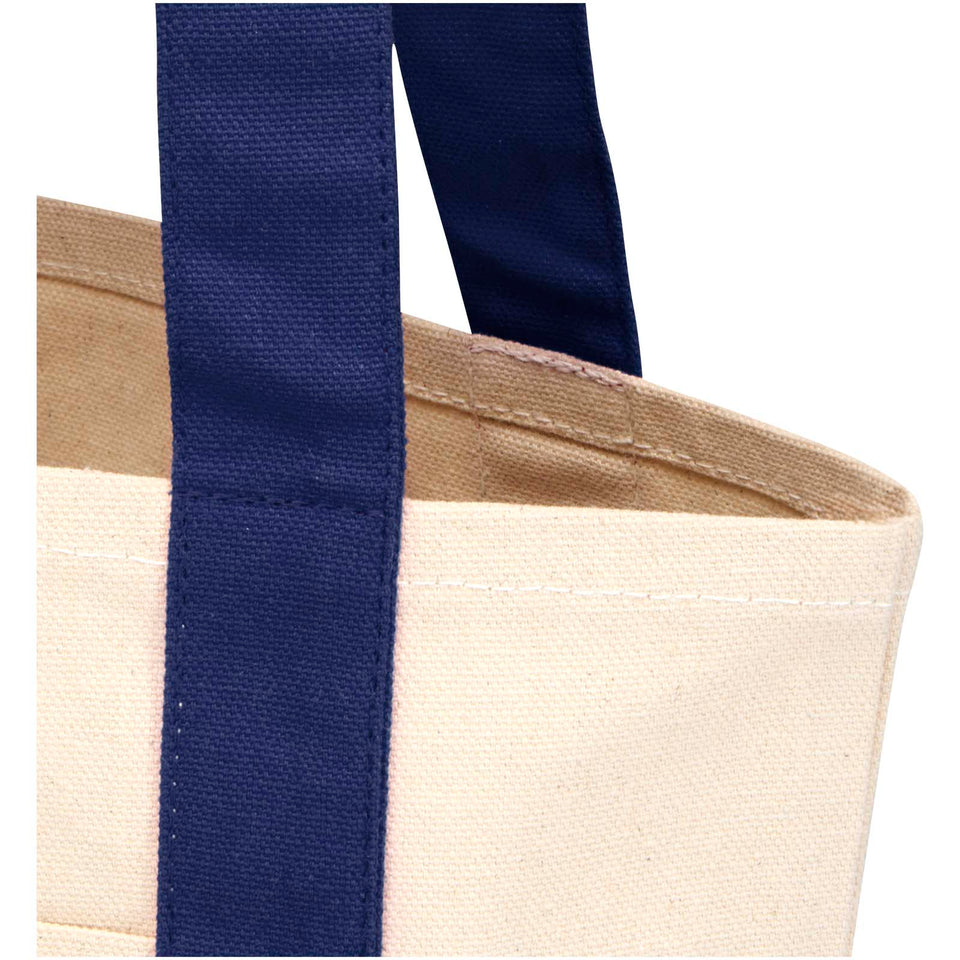 Tote bag mini in cotone riciclato certificato GRS da 320 g/m² Sam personalizzato con logo - Pubblienne