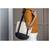 Tote bag mini in cotone riciclato certificato GRS da 320 g/m² Sam personalizzato con logo - Pubblienne