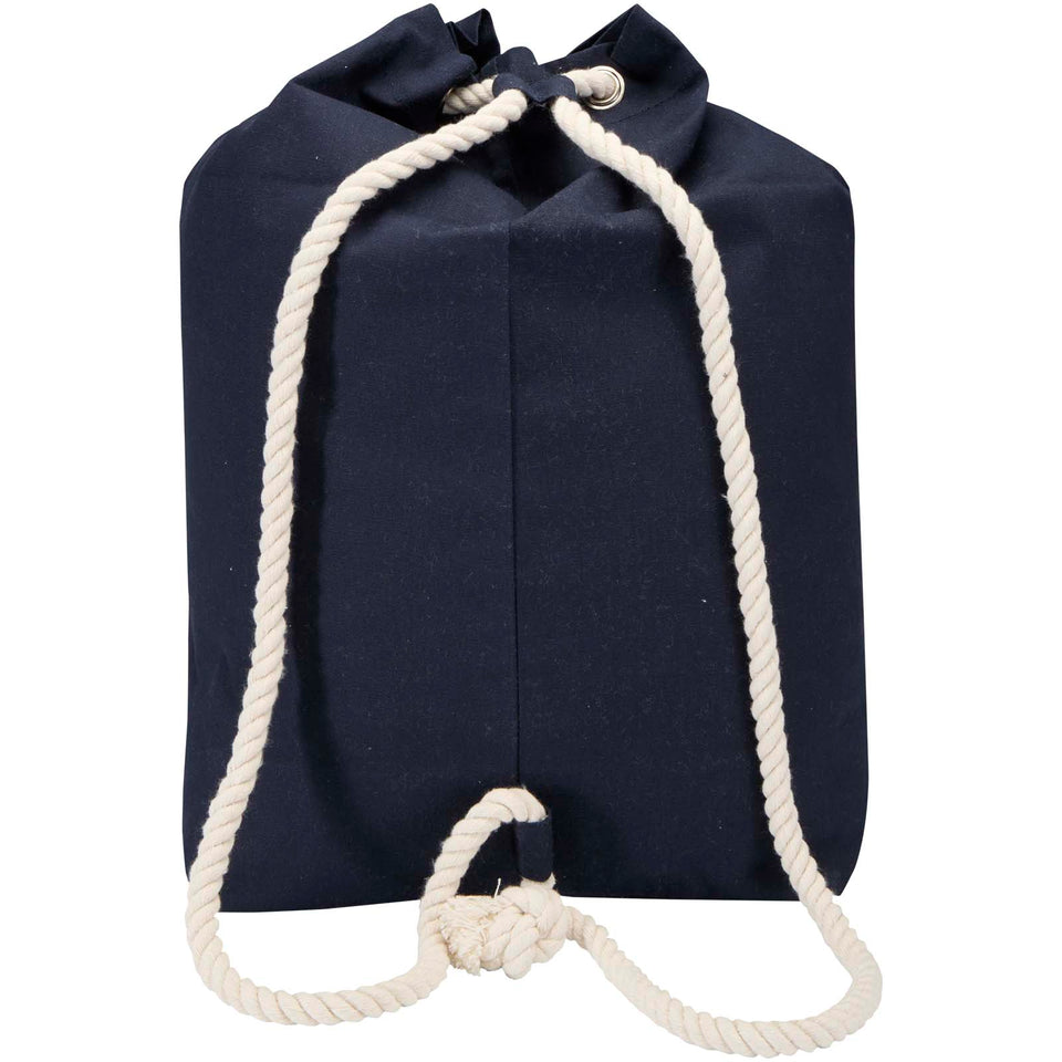 Borsa da viaggio in tessuto mariner riciclato GRS da 270 g/m² Florida - 15L personalizzato con logo - Pubblienne