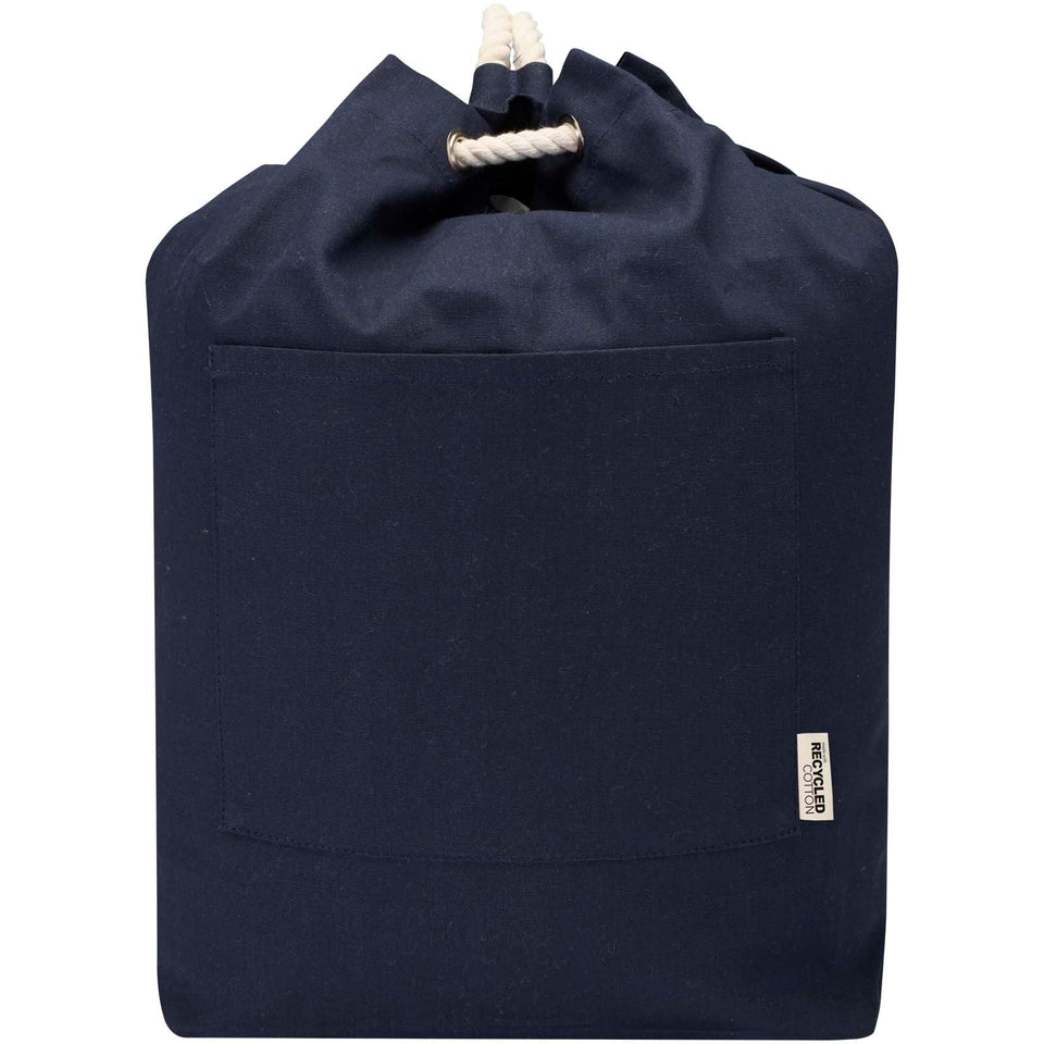 Borsa da viaggio in tessuto mariner riciclato GRS da 270 g/m² Florida - 15L personalizzato con logo - Pubblienne