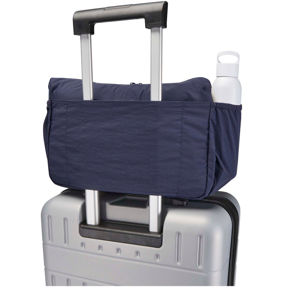 Borsa a tracolla per laptop da 13" in nylon riciclato GRS Calli personalizzato con logo - Pubblienne