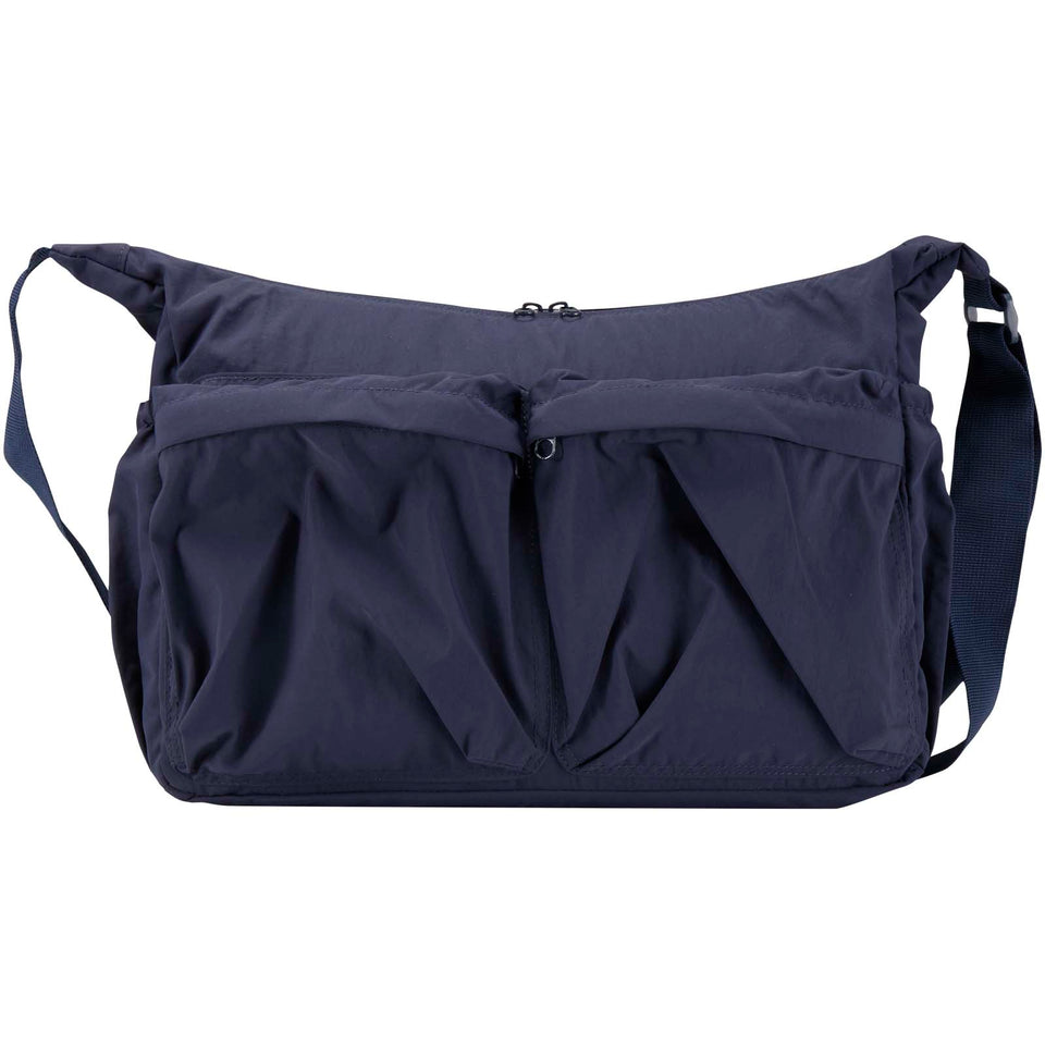 Borsa a tracolla per laptop da 13" in nylon riciclato GRS Calli personalizzato con logo - Pubblienne