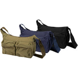 Borsa a tracolla per laptop da 13" in nylon riciclato GRS Calli personalizzato con logo - Pubblienne