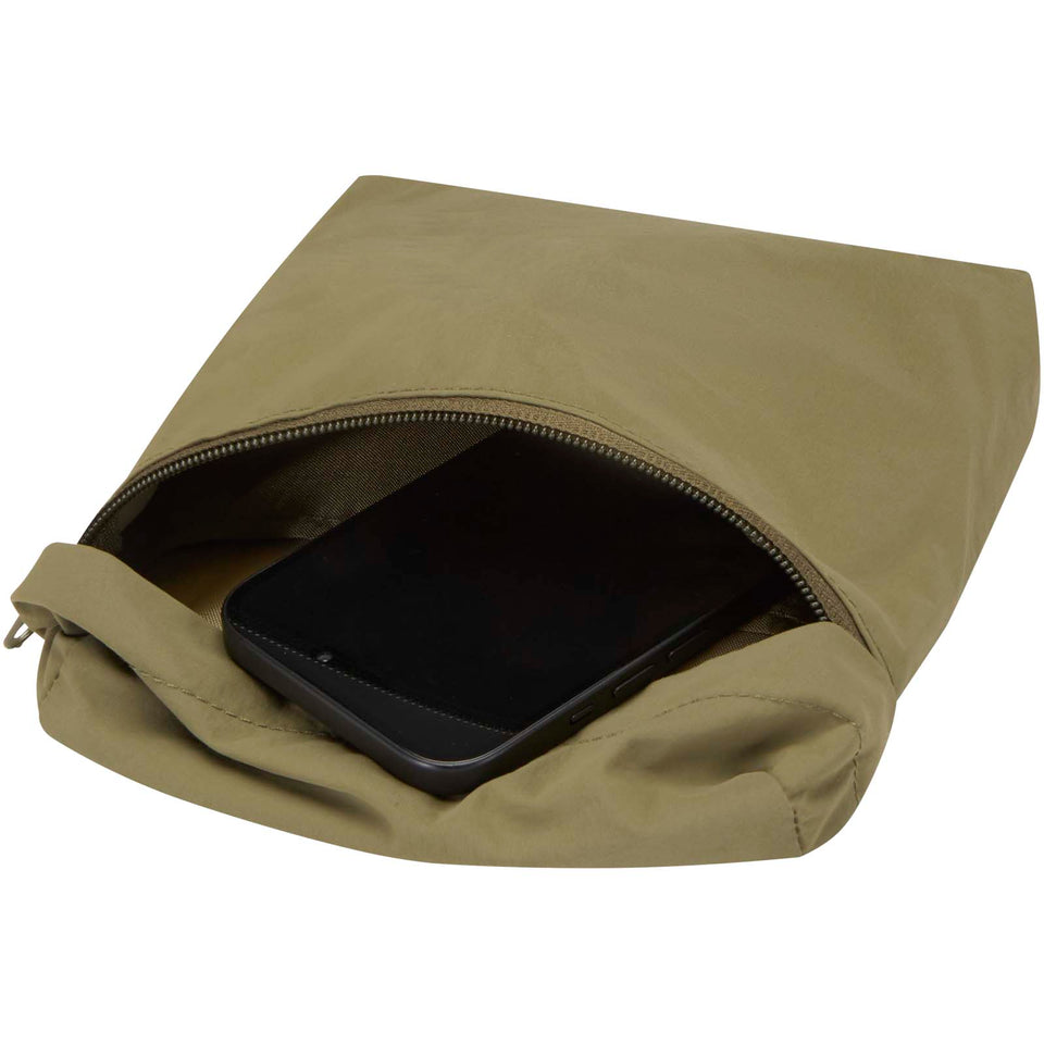 Borsa a tracolla Arca in nylon riciclato GRS Arca personalizzato con logo - Pubblienne