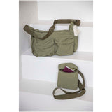 Borsa a tracolla Arca in nylon riciclato GRS Arca personalizzato con logo - Pubblienne