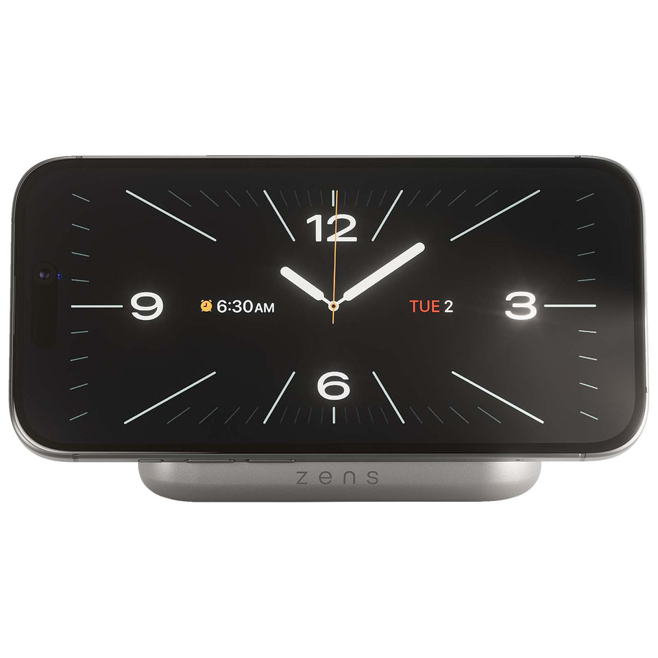 Caricabatterie magnetico da comodino da 15 W Zens personalizzato con logo - Pubblienne