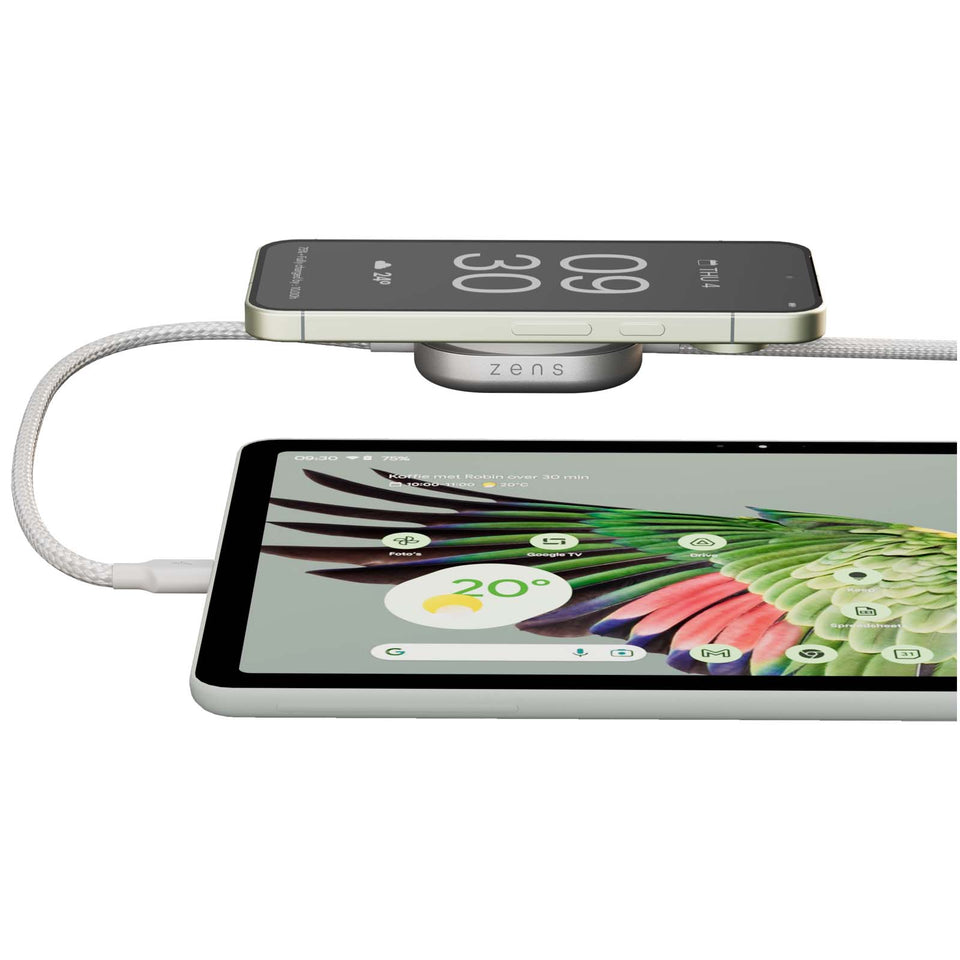 Cavo di ricarica USB-C 2-in-1 da 140 W Zens Pro 2 personalizzato con logo - Pubblienne