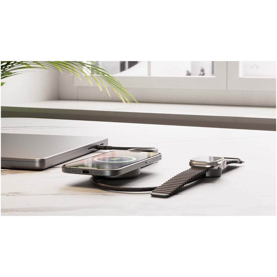 Cavo di ricarica doppio da 15 W Zens Pro 2 personalizzato con logo - Pubblienne