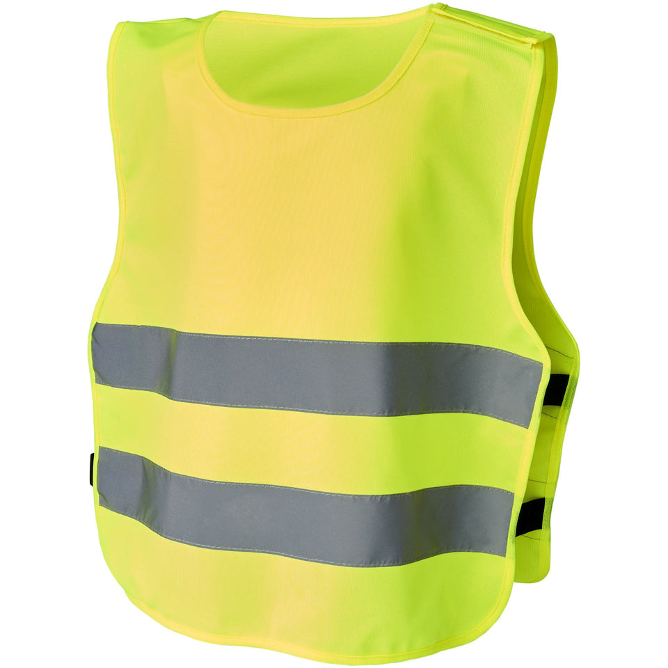 Giubbotto di sicurezza Odile con chiusura a strappo per bambini dai 3 ai 6 anni personalizzato con logo - Pubblienne