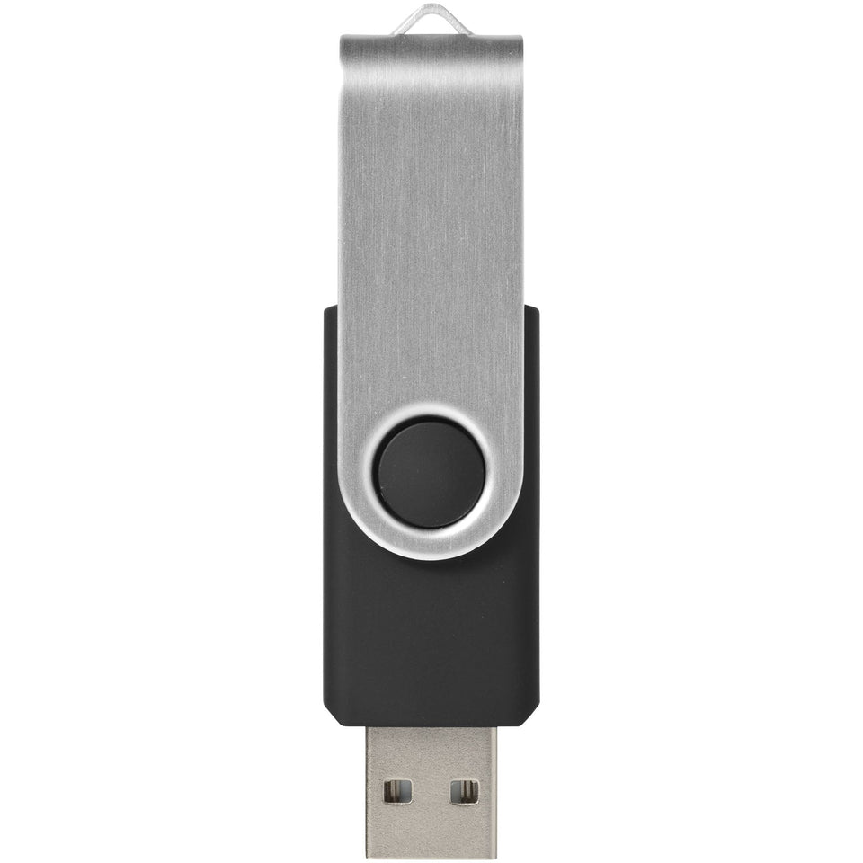 Chiavetta USB Rotate-basic da 2 GB personalizzato con logo - Pubblienne