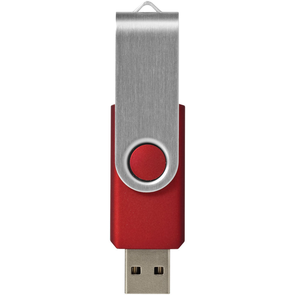 Chiavetta USB Rotate-basic da 2 GB personalizzato con logo - Pubblienne