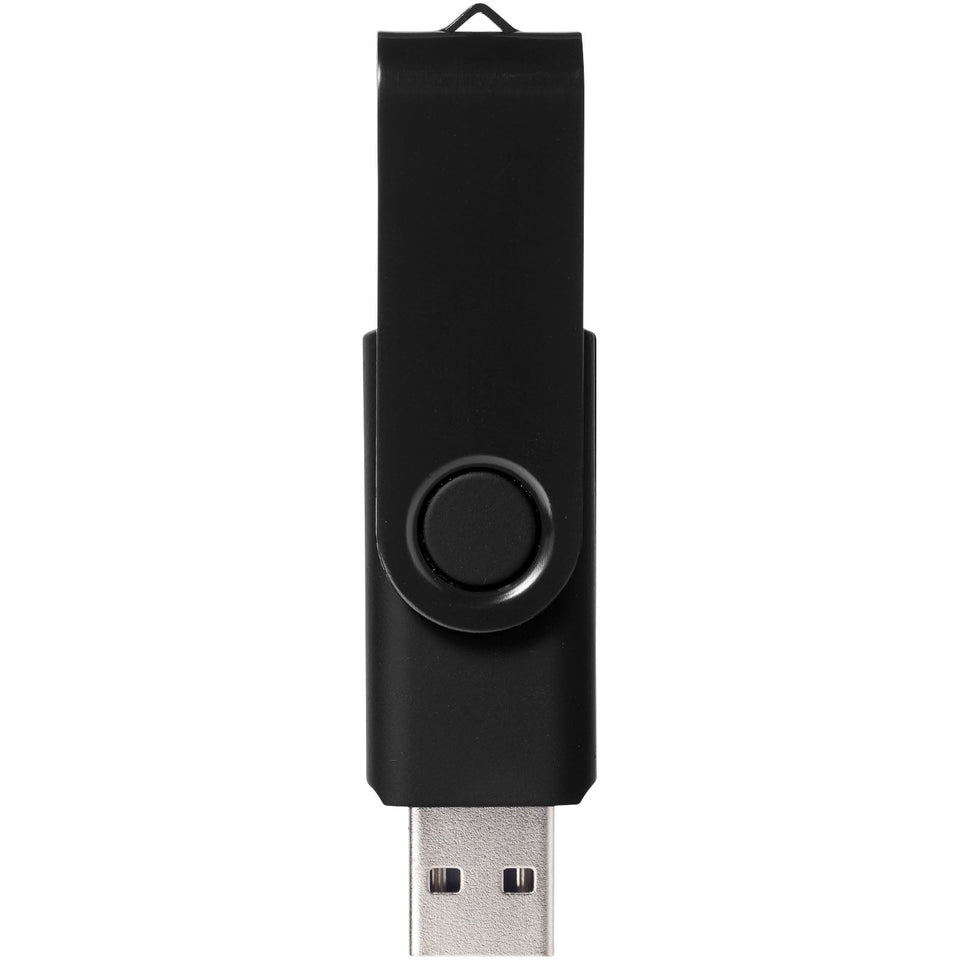 Chiavetta USB Rotate-metallic da 4 GB personalizzato con logo - Pubblienne