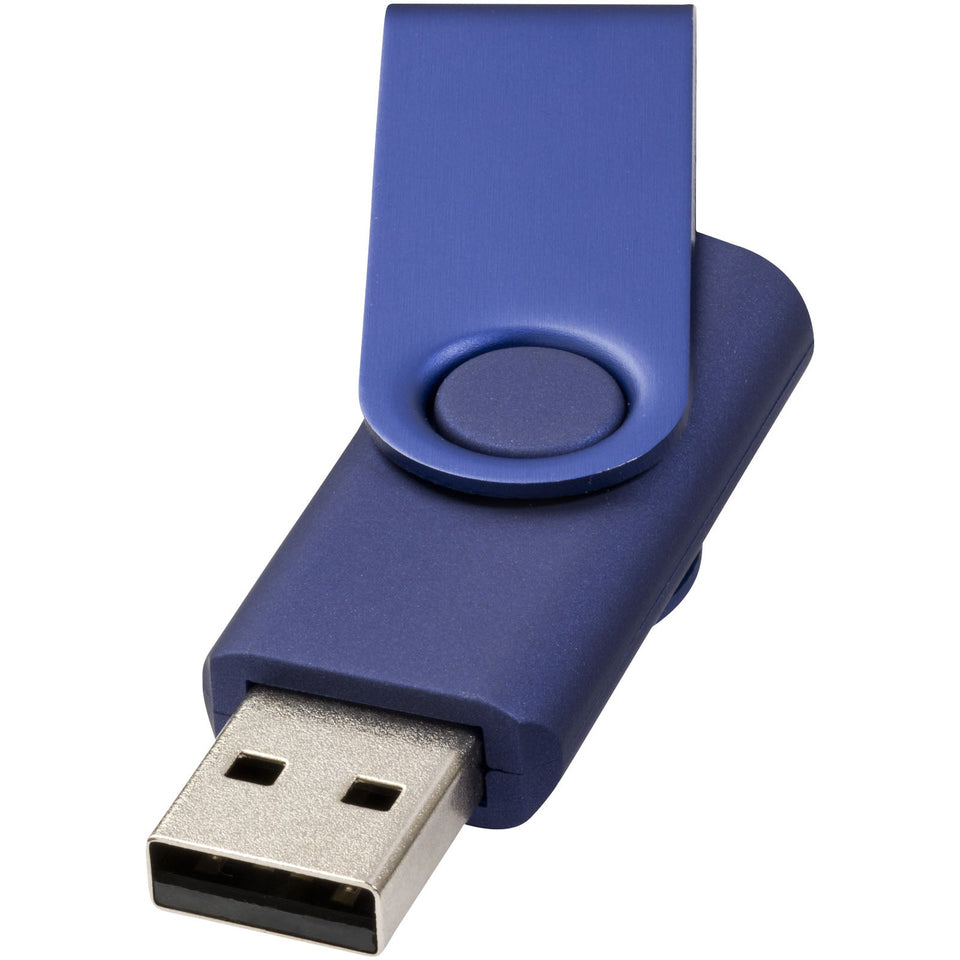Chiavetta USB Rotate-metallic da 4 GB personalizzato con logo - Pubblienne