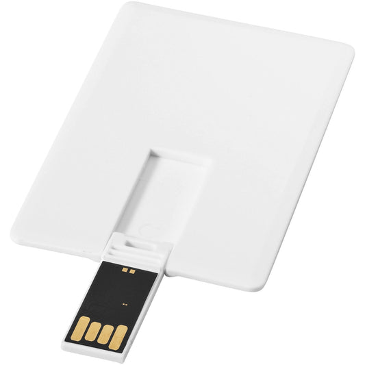 Chiavetta USB Slim da 2 GB a forma di carta di credito personalizzato con logo - Pubblienne