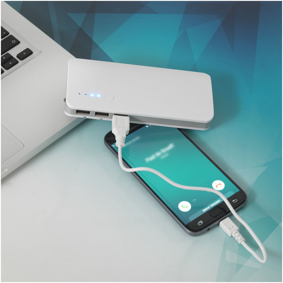 Power bank Spare da 10000 mAh personalizzato con logo - Pubblienne