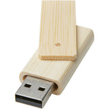 Chiavetta USB Rotate da 16 GB in bambù personalizzato con logo - Pubblienne