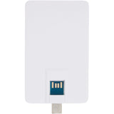 Chiavetta USB 3.0 da 32 GB con porta Tipo-C e USB-A Duo slim personalizzato con logo - Pubblienne