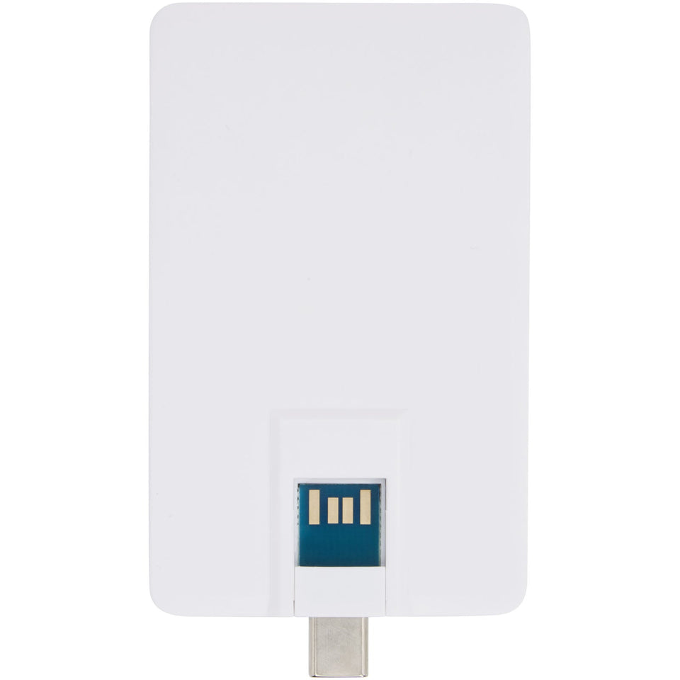 Chiavetta USB 3.0 da 32 GB con porta Tipo-C e USB-A Duo slim personalizzato con logo - Pubblienne