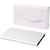 Power bank in alluminio da 8000 mAh Plate personalizzato con logo - Pubblienne