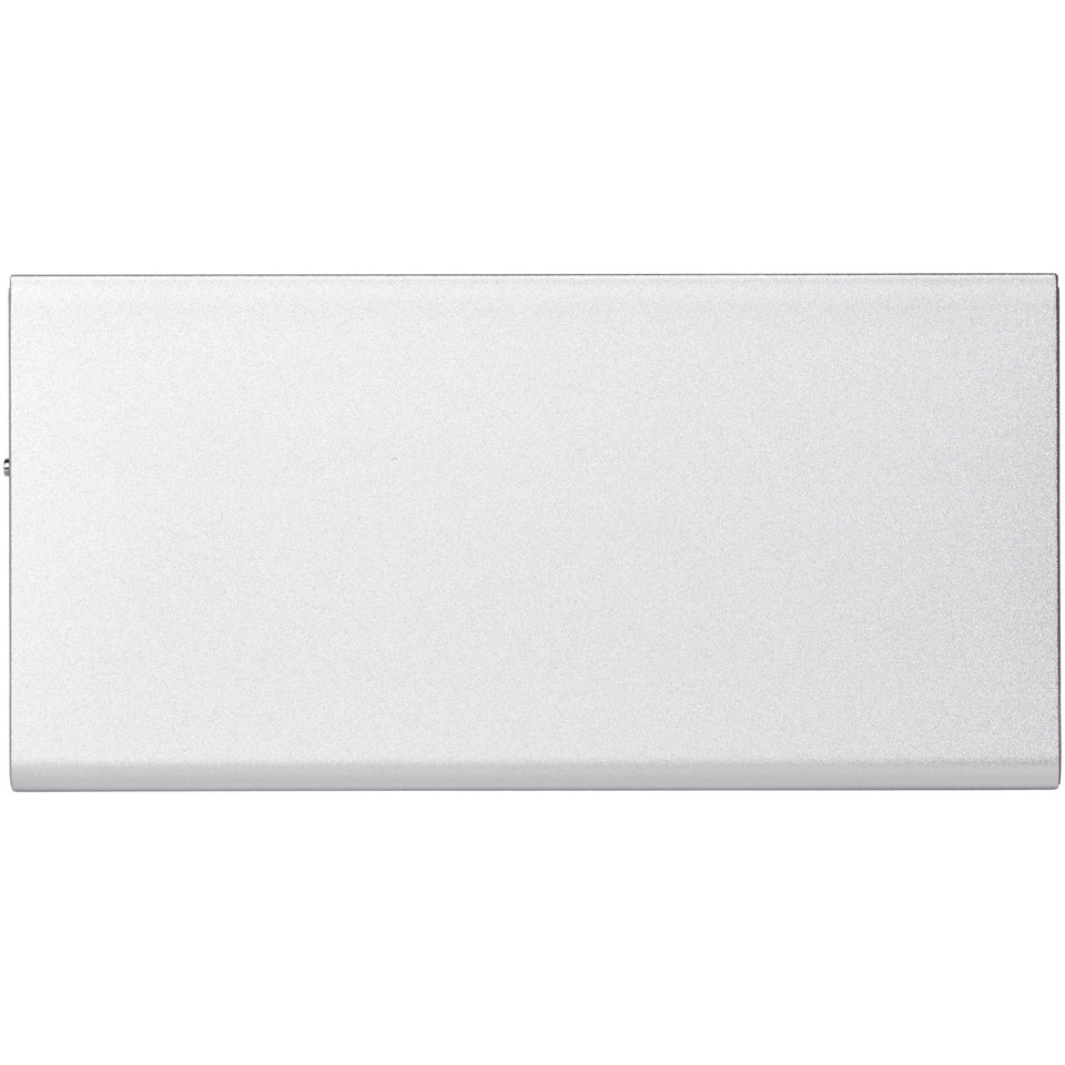 Power bank in alluminio da 8000 mAh Plate personalizzato con logo - Pubblienne