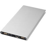 Power bank in alluminio da 8000 mAh Plate personalizzato con logo - Pubblienne