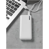 Power bank Compress ad alta densità da 10.000 mAh personalizzato con logo - Pubblienne