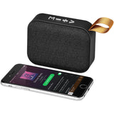 Speaker Bluetooth® in tessuto Fashion personalizzato con logo - Pubblienne