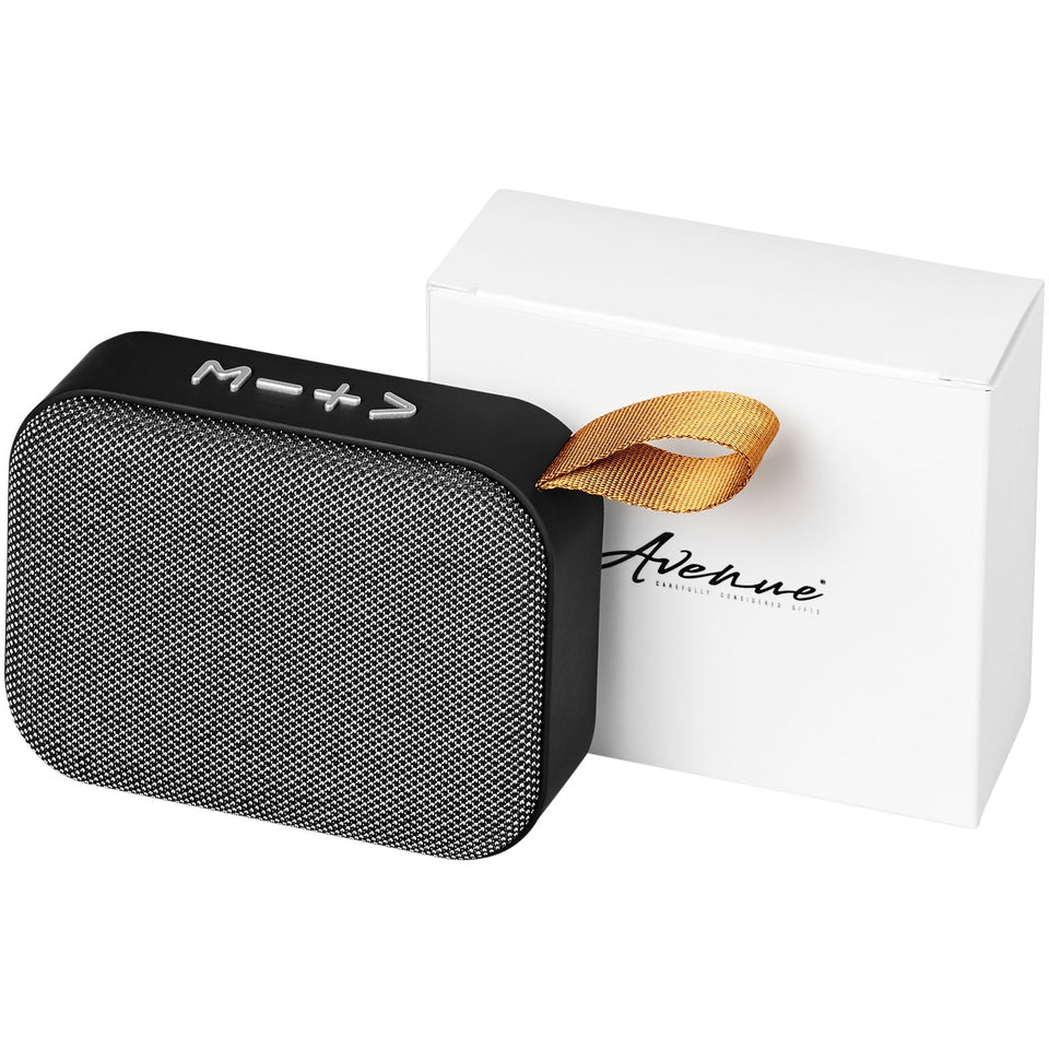 Speaker Bluetooth® in tessuto Fashion personalizzato con logo - Pubblienne