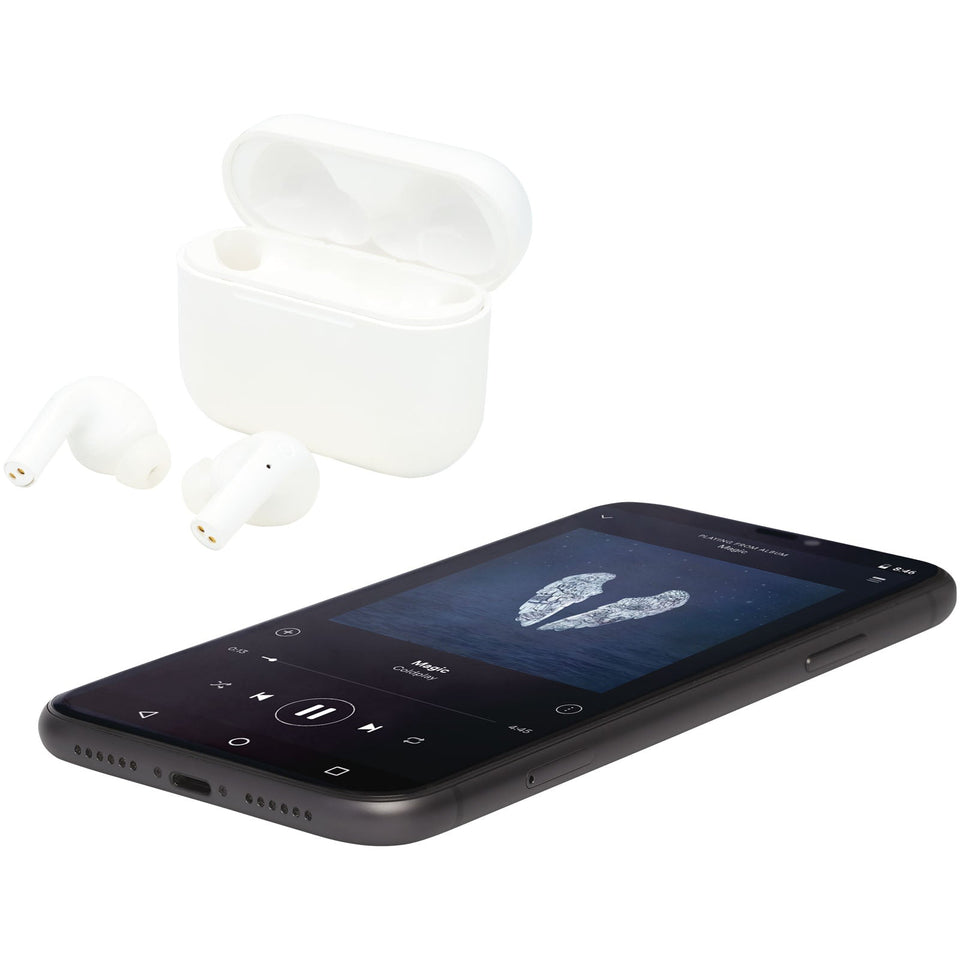 Auricolari True Wireless ad accoppiamento automatico Braavos 2 personalizzato con logo - Pubblienne
