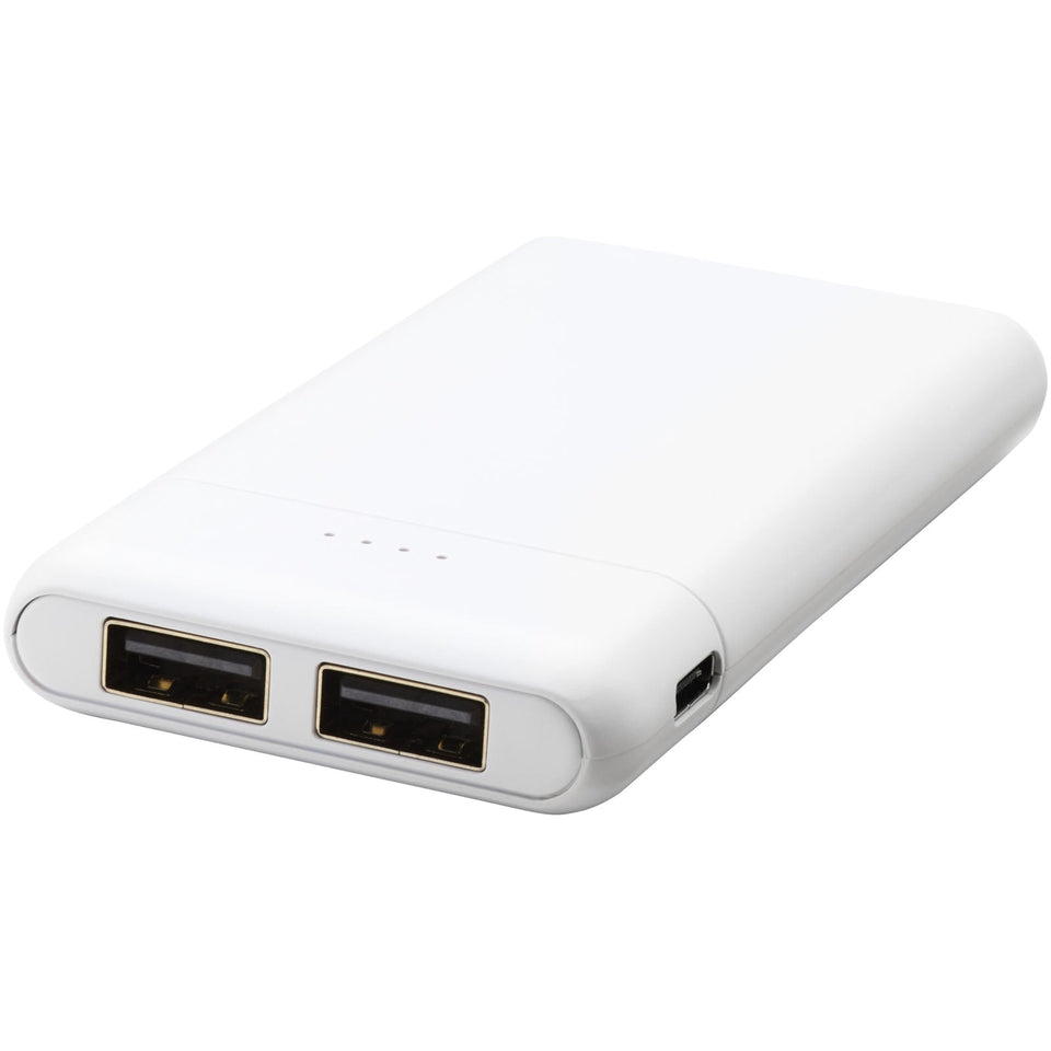 Power bank ad alta densità da 5.000 mAh Odyssey personalizzato con logo - Pubblienne
