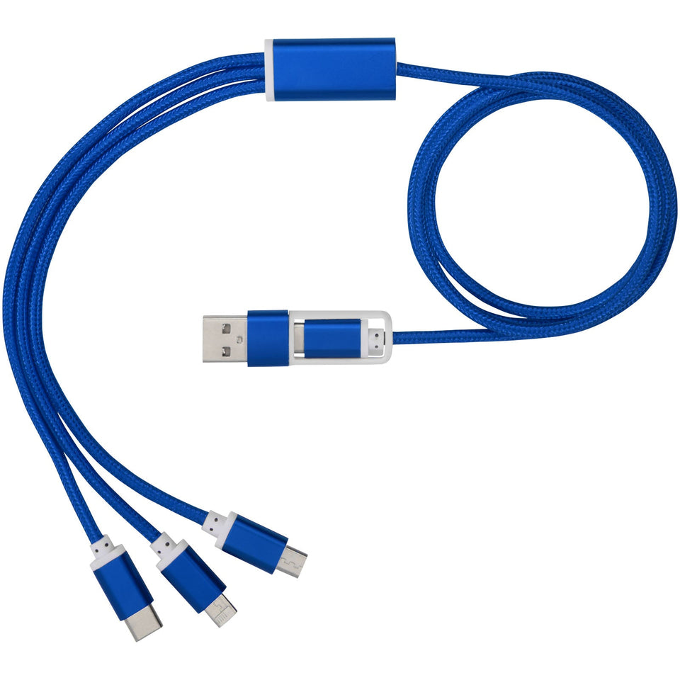 Cavo di ricarica 5 in 1 Versatile personalizzato con logo - Pubblienne