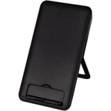 Stazione di ricarica in plastica riciclata da 10 W con supporto per telefono Loop personalizzato con logo - Pubblienne