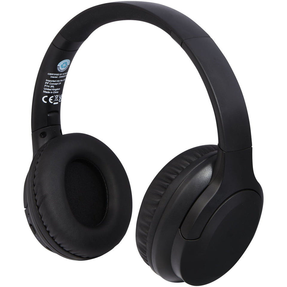 Cuffie Bluetooth® in plastica riciclata Loop personalizzato con logo - Pubblienne
