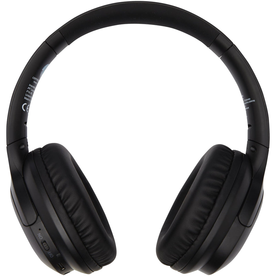 Cuffie Bluetooth® in plastica riciclata Loop personalizzato con logo - Pubblienne
