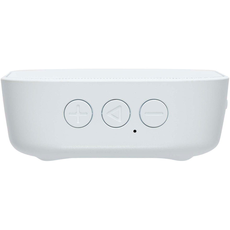 Mini speaker Bluetooth® 2.0 in plastica riciclata RCS da 3 W Stark personalizzato con logo - Pubblienne