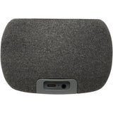Speaker Bluetooth® con stazione di ricarica wireless in bambù/PET riciclato Ecofiber personalizzato con logo - Pubblienne