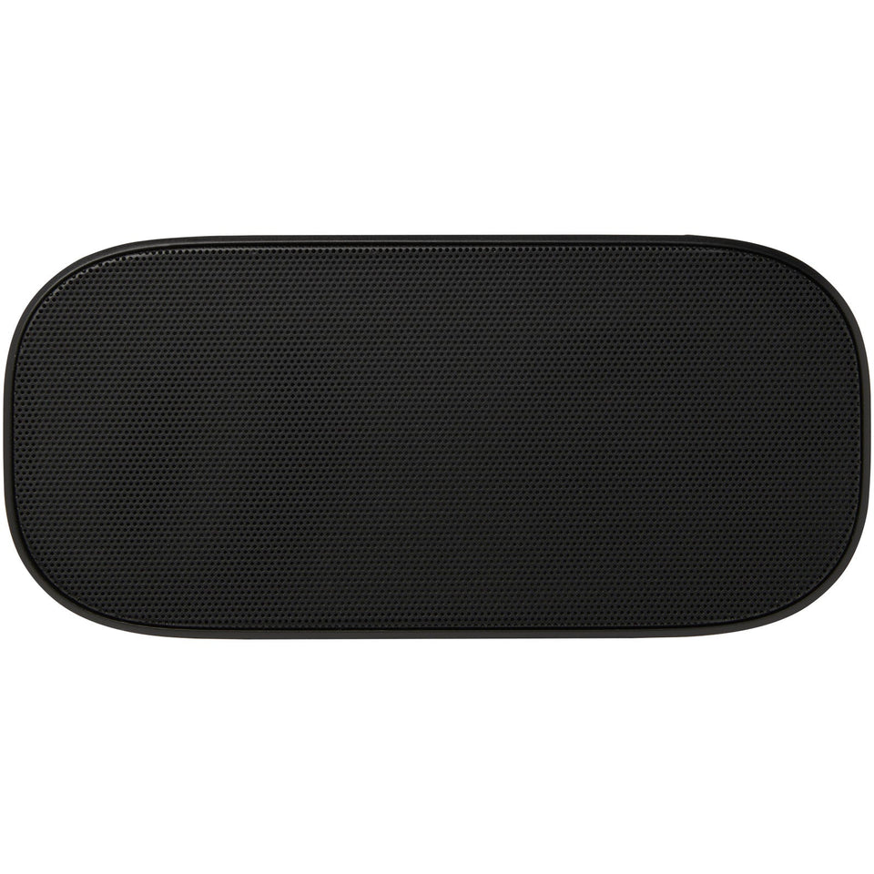 Altoparlante Bluetooth® IPX5 in plastica riciclata da 5 W Stark 2.0 personalizzato con logo - Pubblienne