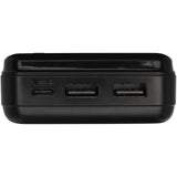 Power bank in plastica riciclata da 20.000 mAh Loop personalizzato con logo - Pubblienne