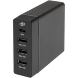 Power station da72 W in plastica riciclata PD ADAPT personalizzato con logo - Pubblienne