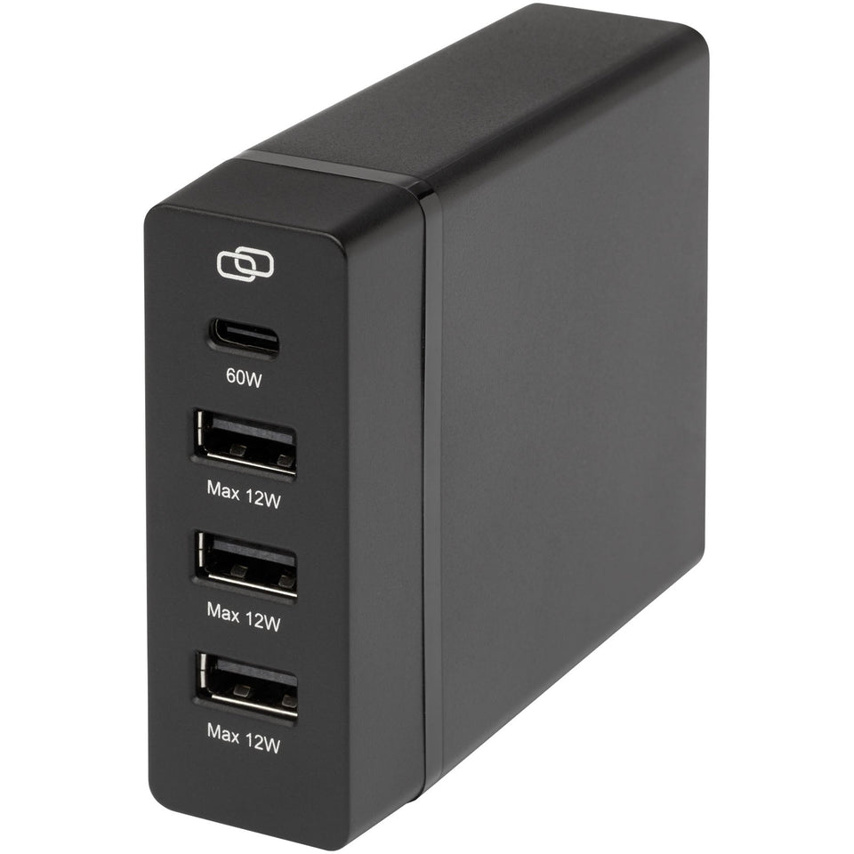 Power station da72 W in plastica riciclata PD ADAPT personalizzato con logo - Pubblienne